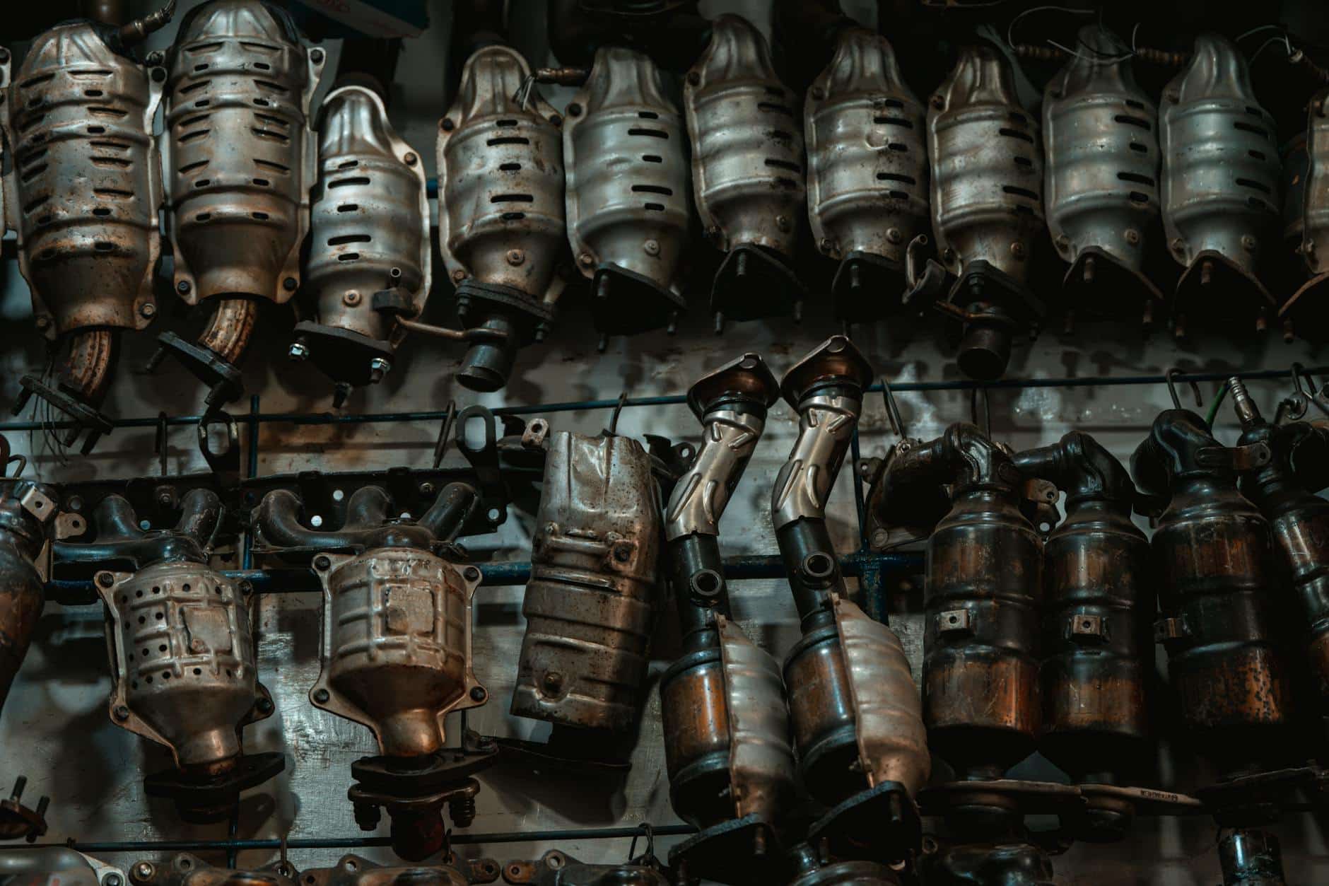 Système échappement BMW 116d avec filtre à particules FAP diesel